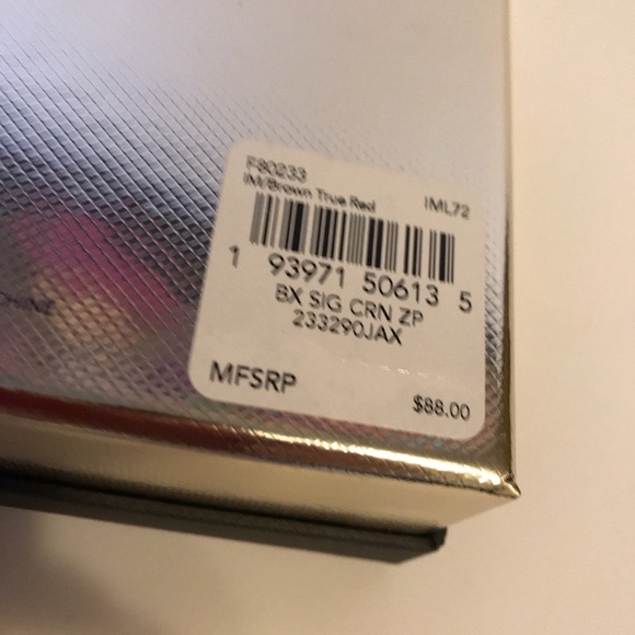 Coach Signature Wristlet w/Corner Zip - NWT - Picture 6 of 8